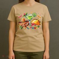 Mexico Wine Tequila Margarita Drinking Mexican Cinco De T-Shirt thumb 4