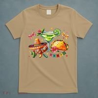 Mexico Wine Tequila Margarita Drinking Mexican Cinco De T-Shirt thumb 5