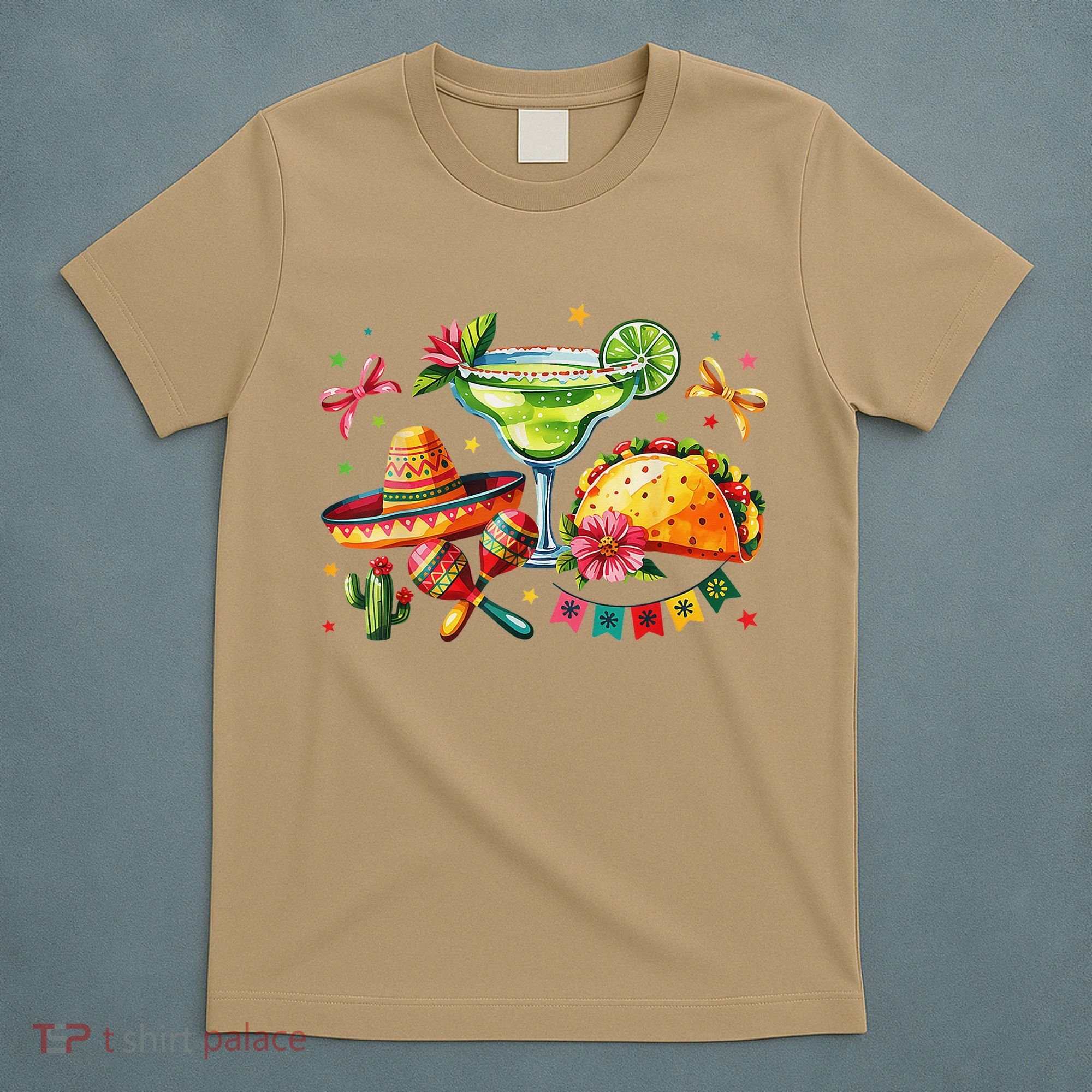 Mexico Wine Tequila Margarita Drinking Mexican Cinco De T-Shirt