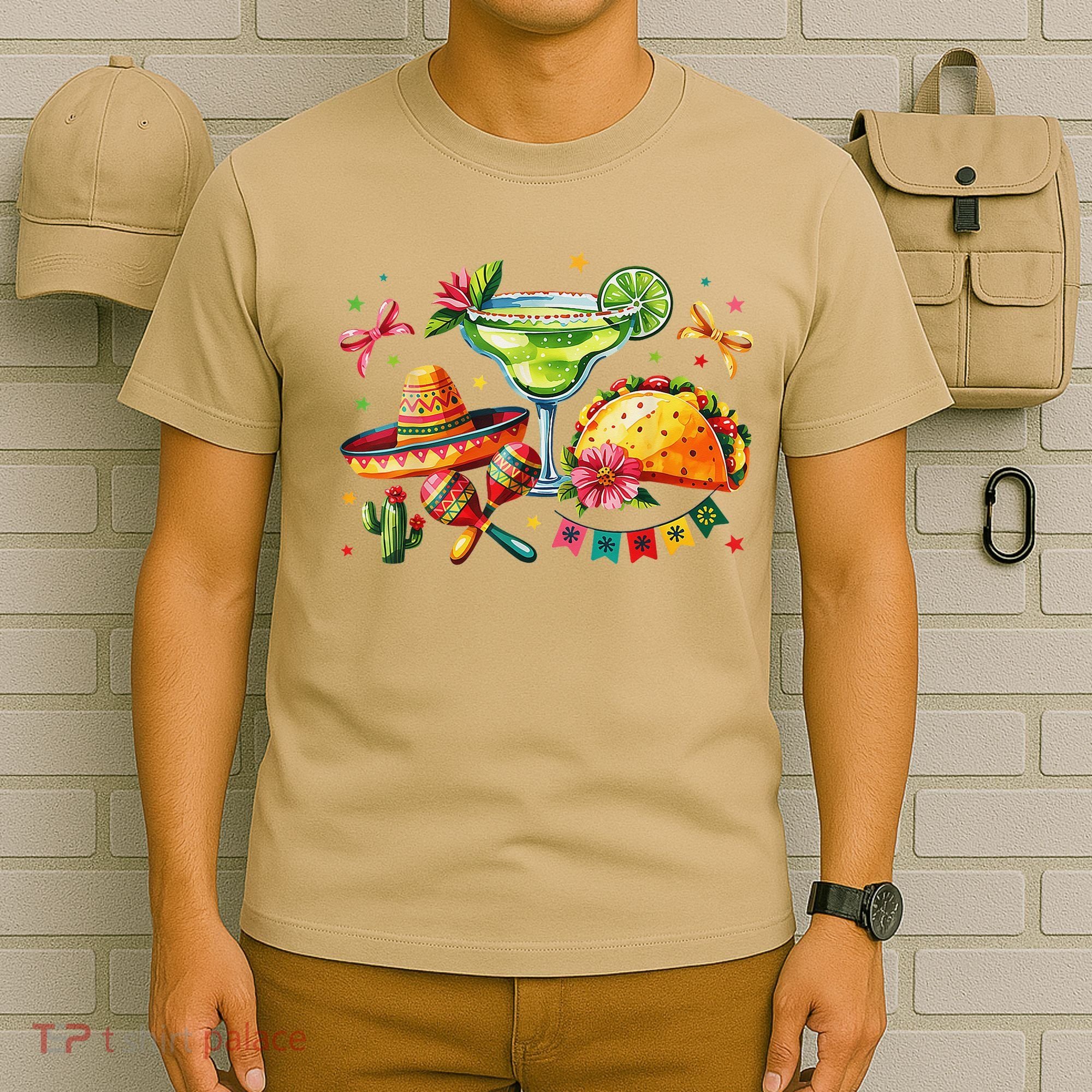 Mexico Wine Tequila Margarita Drinking Mexican Cinco De T-Shirt