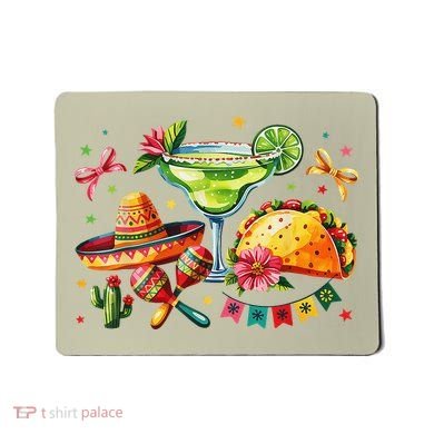 Mexico Wine Tequila Margarita Drinking Mexican Cinco De Mousepad