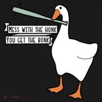 Mess With The Honk You Get The Bonk Goose Coaster thumb 2
