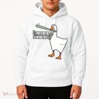 Mess With The Honk You Get The Bonk Goose Hoodie thumb 2