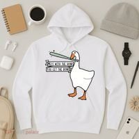 Mess With The Honk You Get The Bonk Goose Hoodie thumb 3