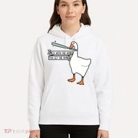 Mess With The Honk You Get The Bonk Goose Hoodie thumb 5