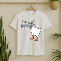 Mess With The Honk You Get The Bonk Goose T-Shirt thumb 2