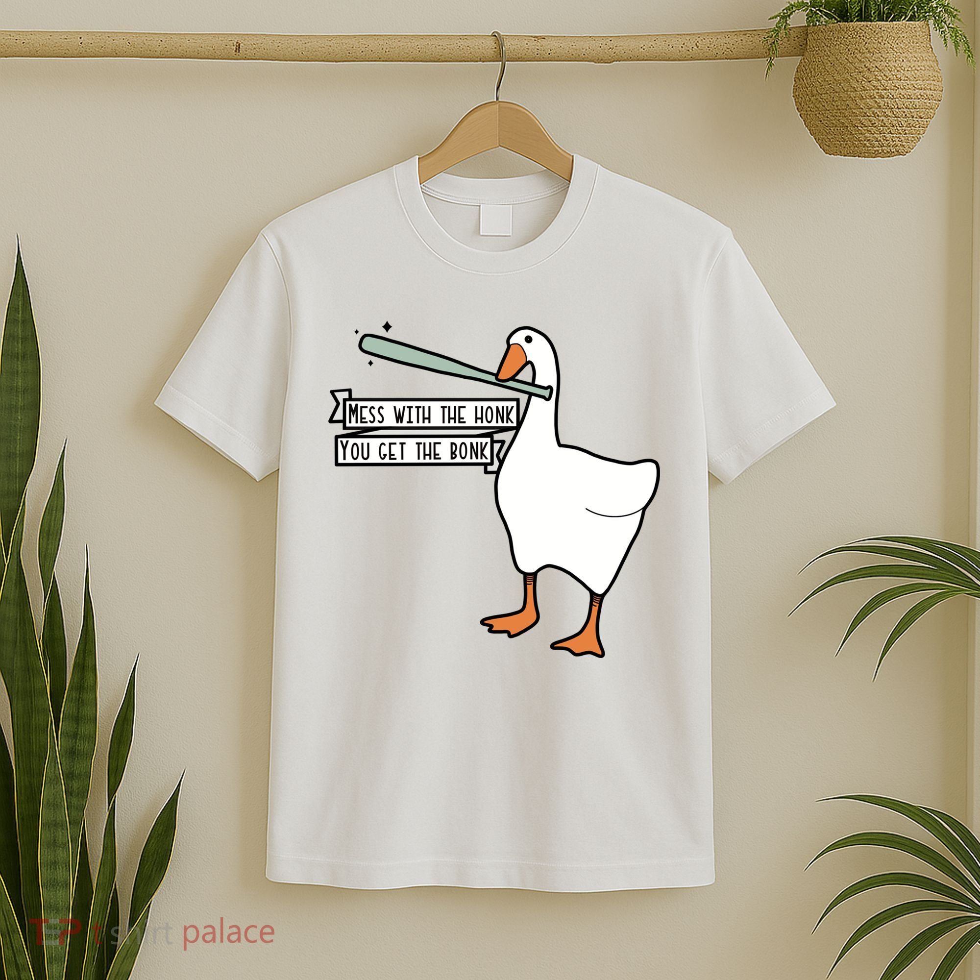 Mess With The Honk You Get The Bonk Goose T-Shirt