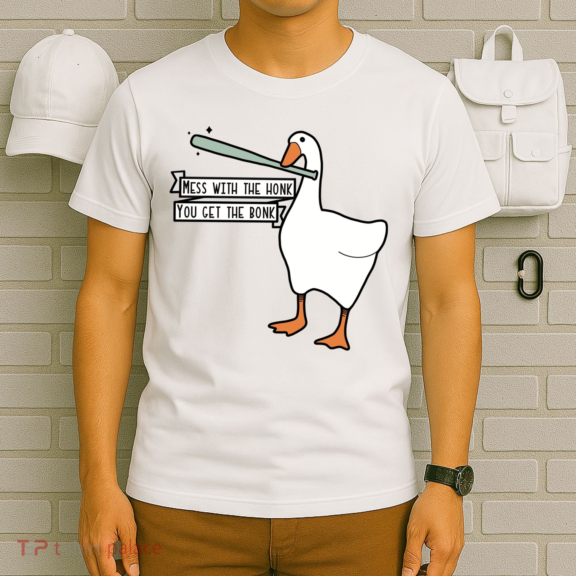 Mess With The Honk You Get The Bonk Goose T-Shirt