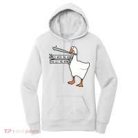 Mess With The Honk You Get The Bonk Goose Women's Hoodie thumb 0