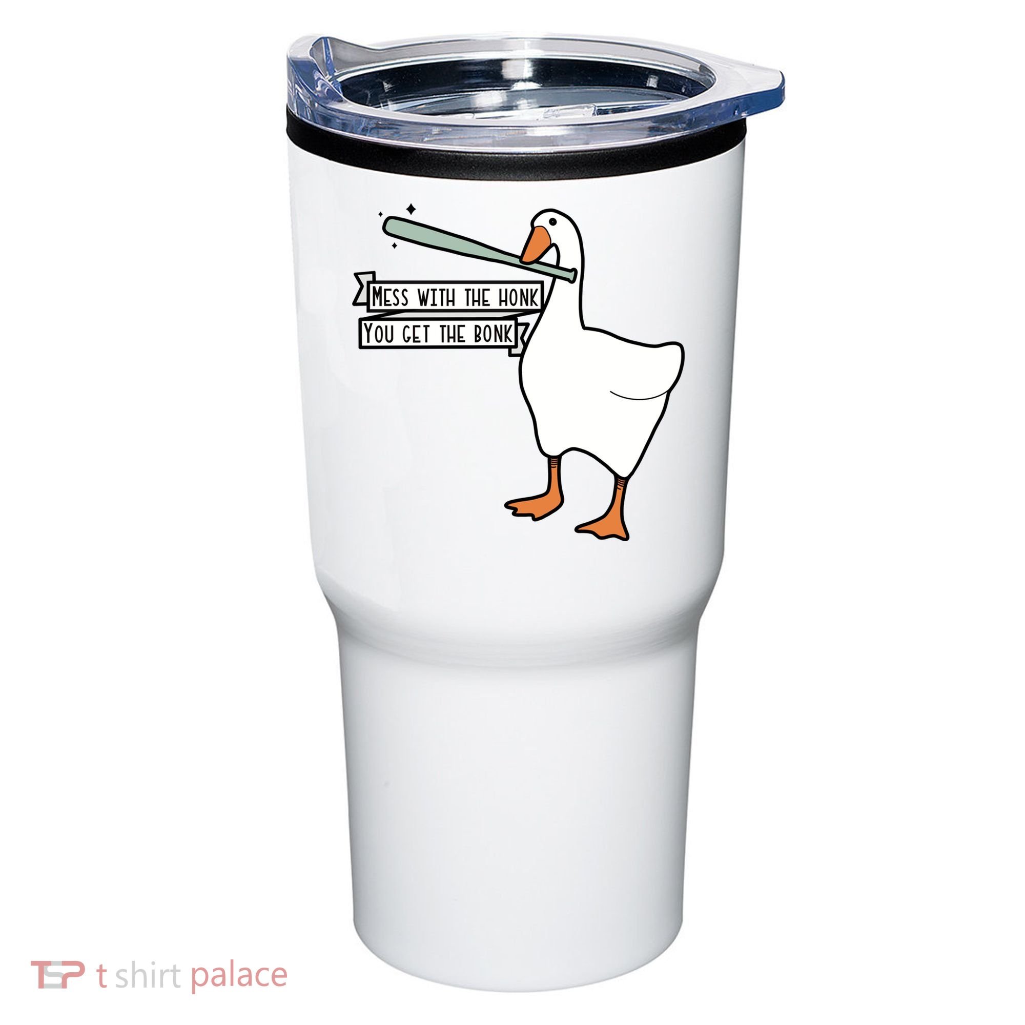 Mess With The Honk You Get The Bonk Goose Tumbler