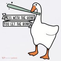 Mess With The Honk You Get The Bonk Goose Women's Tank Top thumb 5