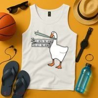 Mess With The Honk You Get The Bonk Goose Tank Top thumb 4