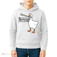 Mess With The Honk You Get The Bonk Goose Kids Hoodie thumb 4
