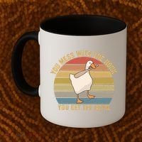 Mess With The Honk You Get The Bonk Makes A Funny Goose Meme For Every Gamer And Coffee Mug thumb 2