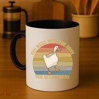 Mess With The Honk You Get The Bonk Makes A Funny Goose Meme For Every Gamer And Coffee Mug thumb 4