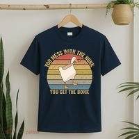 Mess With The Honk You Get The Bonk Makes A Funny Goose Meme For Every Gamer And T-Shirt thumb 2