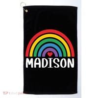 Madison Wisconsin Travel I Love Madison Usa Meaningful Gift Golf Towel thumb 0