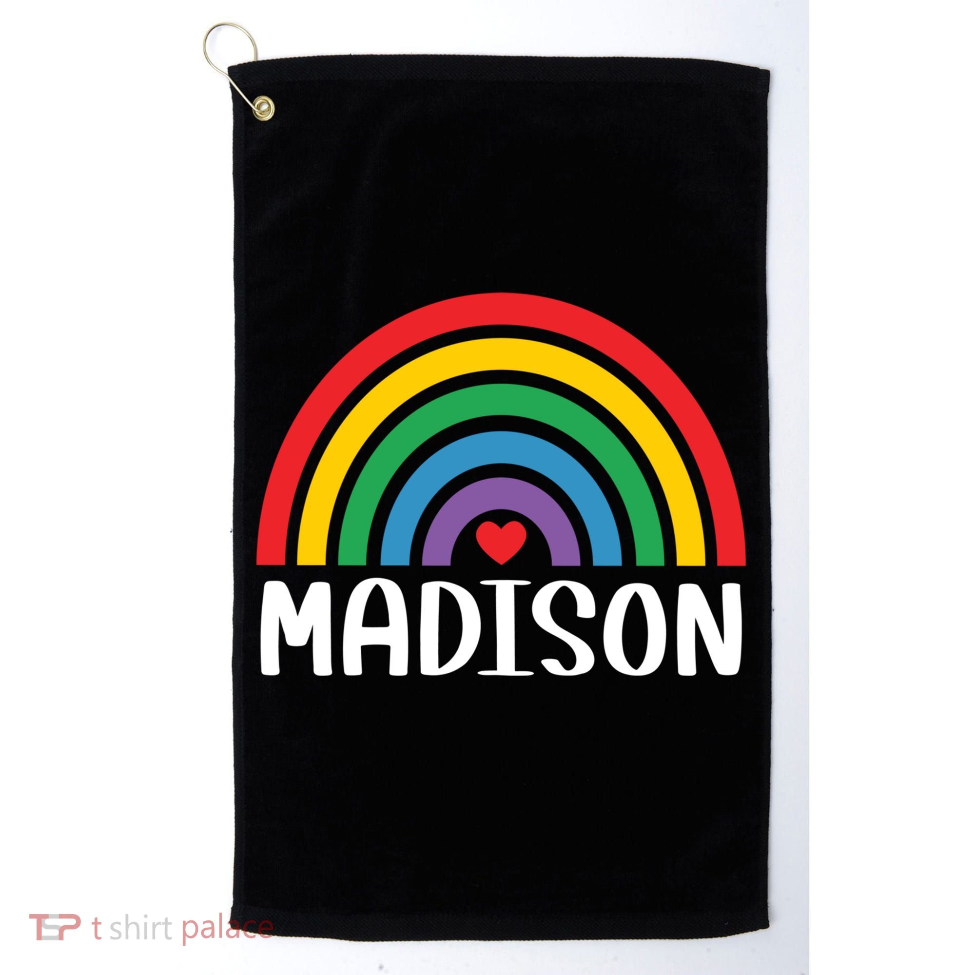 Madison Wisconsin Travel I Love Madison Usa Meaningful Gift Golf Towel