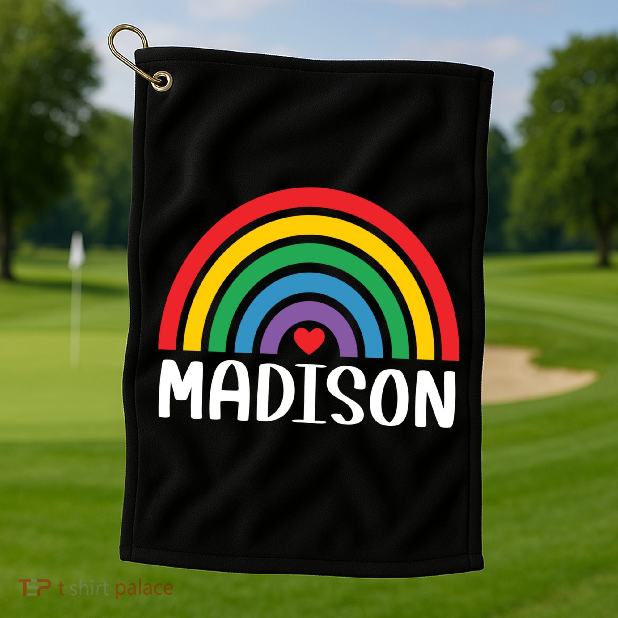 Madison Wisconsin Travel I Love Madison Usa Meaningful Gift Golf Towel