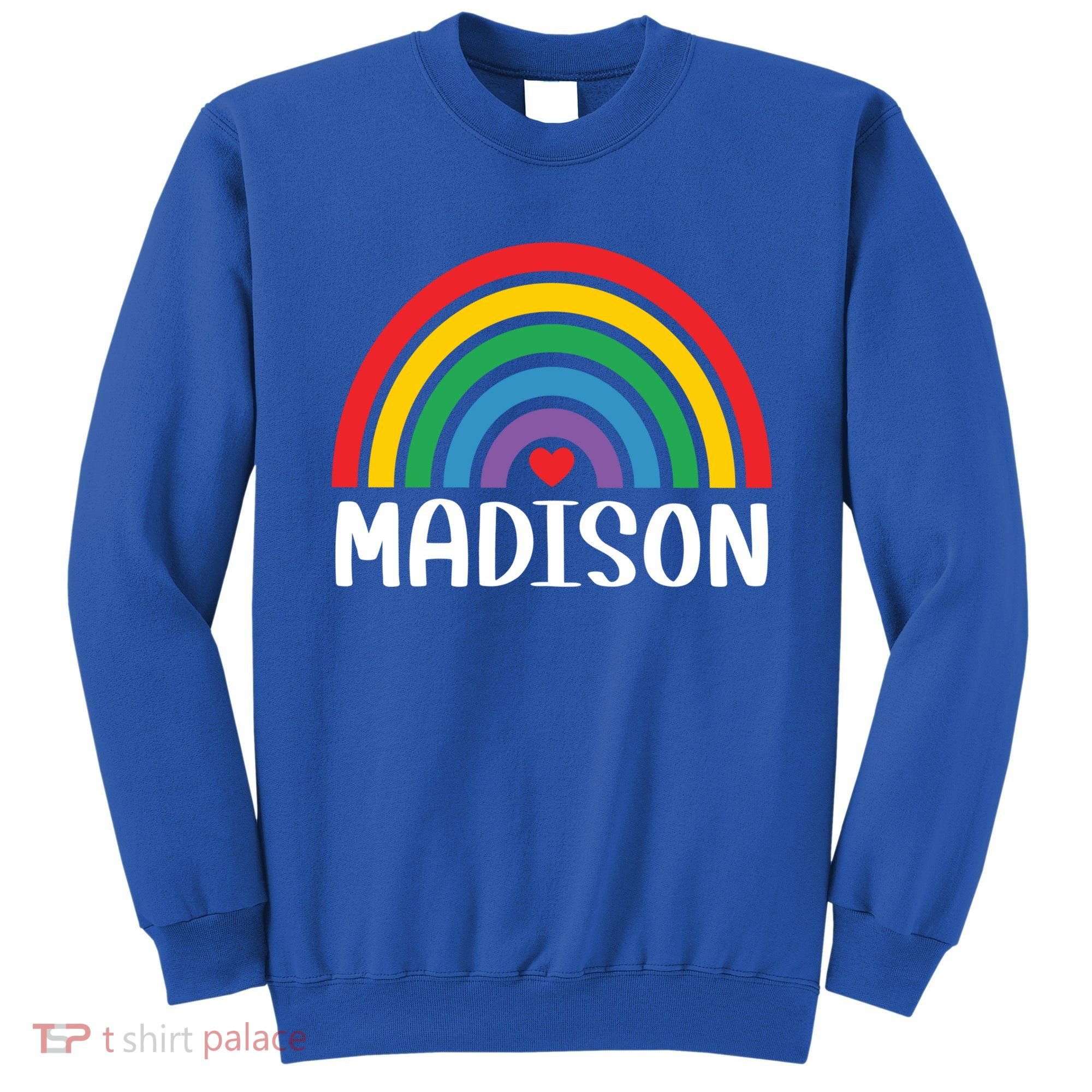 Madison Wisconsin Travel I Love Madison Usa Meaningful Gift Sweatshirt