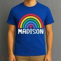 Madison Wisconsin Travel I Love Madison Usa Meaningful Gift T-Shirt thumb 3