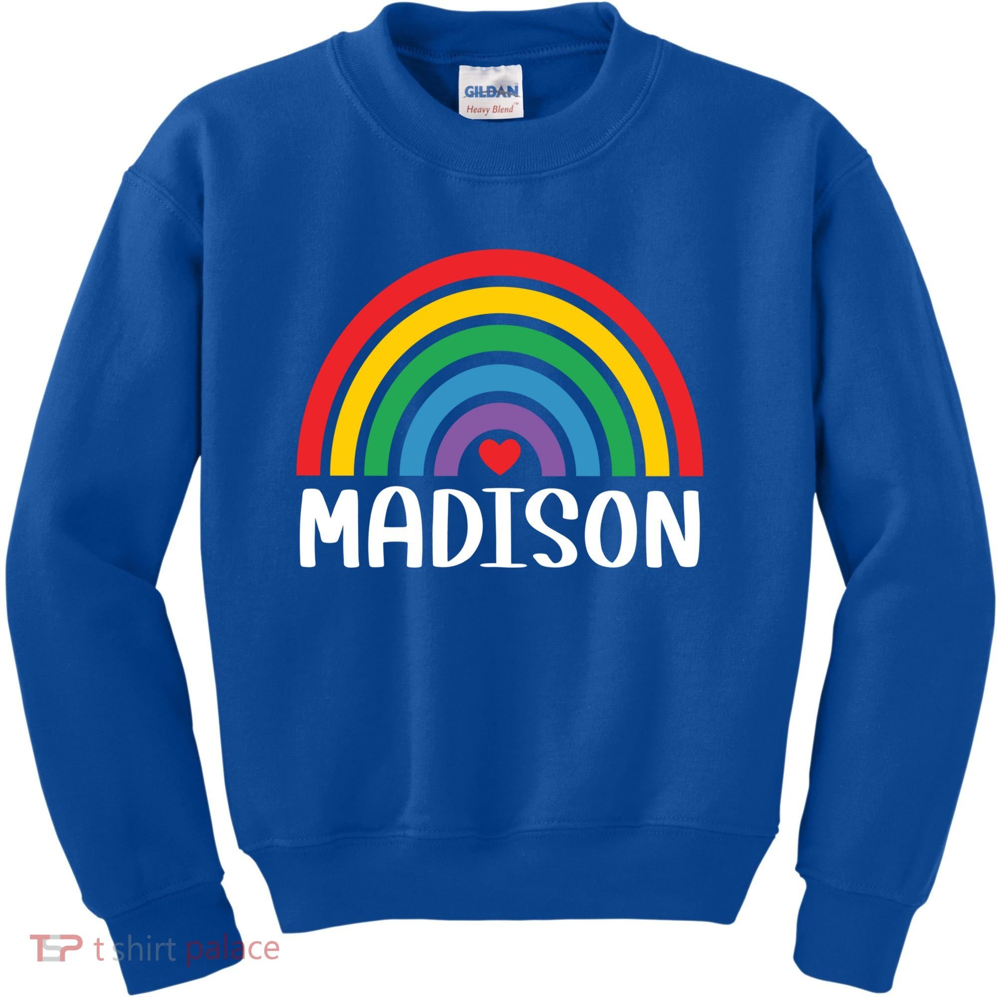 Madison Wisconsin Travel I Love Madison Usa Meaningful Gift Kids Sweatshirt