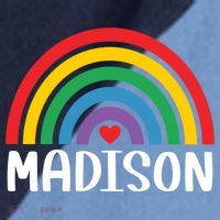 Madison Wisconsin Travel I Love Madison Usa Meaningful Gift Raglan Baseball Sleeve Shirt thumb 2