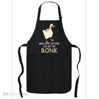 Mess With The Honk You Get The Bonk Apron thumb 0