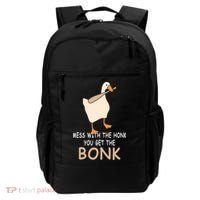 Mess With The Honk You Get The Bonk Backpack thumb 0