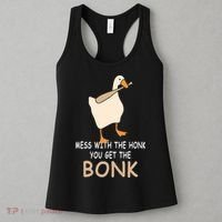 Mess With The Honk You Get The Bonk Women's Tank Top thumb 3