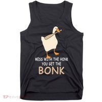 Mess With The Honk You Get The Bonk Tank Top thumb 0