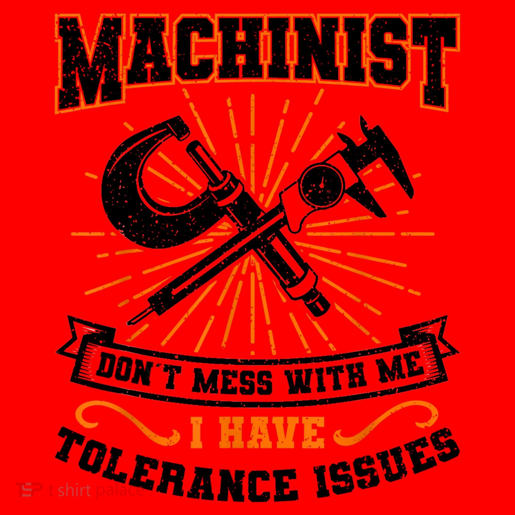 Machinist With Tolerance Issues Machinist Funny Santa Hat