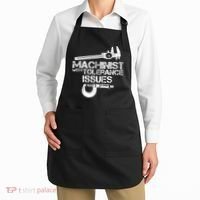 Machinist With Tolerance Issues.Machinist Funny Apron thumb 2