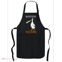 Mess With The Honk Goose Game Gamer Wooden Club Computer Apron thumb 0