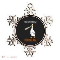 Mess With The Honk Goose Game Gamer Wooden Club Computer Ornament thumb 0