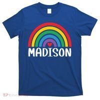Madison Wisconsin Travel I Love Madison Usa Gift T-Shirt thumb 0