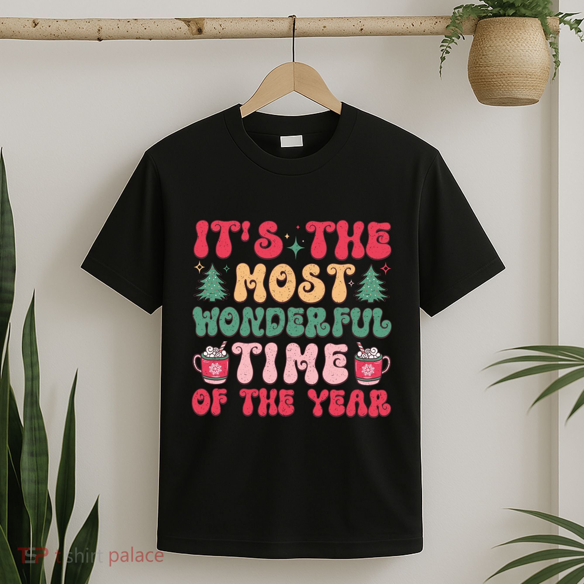 Most Wonderful Time Of The Year Festive Graphic T-Shirt