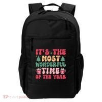 Most Wonderful Time Of The Year Festive Graphic Backpack thumb 0