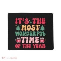 Most Wonderful Time Of The Year Festive Graphic Mousepad thumb 0