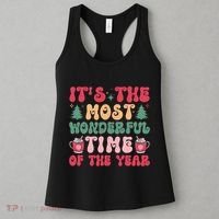 Most Wonderful Time Of The Year Festive Graphic Women's Tank Top thumb 3