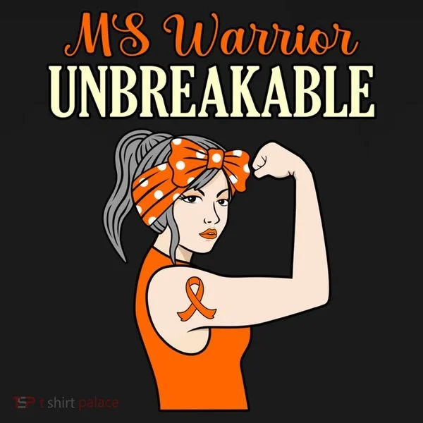 Ms Warrior Unbreakable Multiple Sclerosis Awareness Graphic Great Gift Bucket Hat