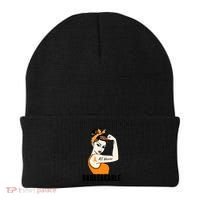 Ms Warrior Unbreakable Gift Multiple Sclerosis Awareness Great Gift Beanie thumb 0
