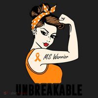 Ms Warrior Unbreakable Gift Multiple Sclerosis Awareness Great Gift Hat thumb 2