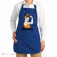 Ms Warrior Unbreakable Gift Multiple Sclerosis Awareness Great Gift Apron thumb 2