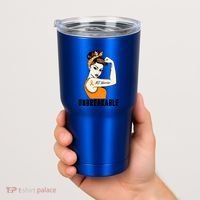 Ms Warrior Unbreakable Gift Multiple Sclerosis Awareness Great Gift Tumbler thumb 2