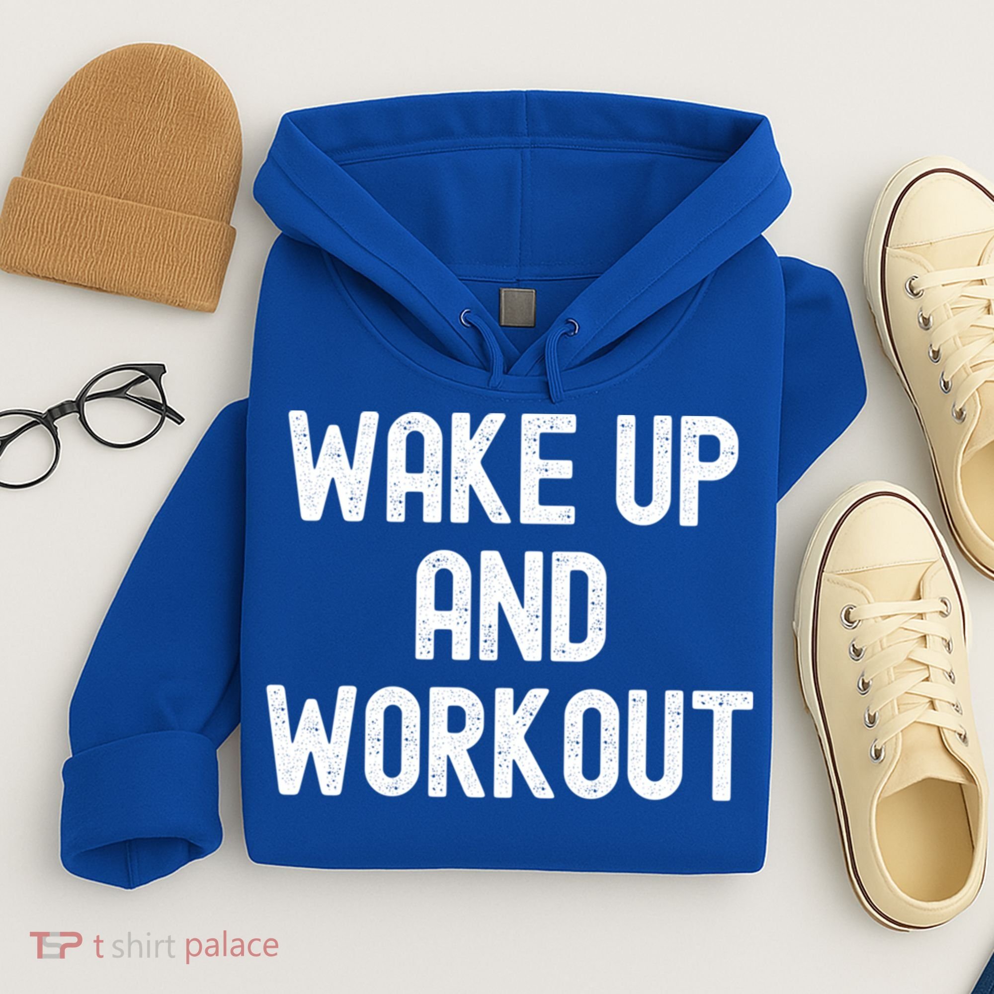 Men Wake Up And Workout Gift Hoodie