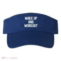 Men Wake Up And Workout Gift Visor thumb 0