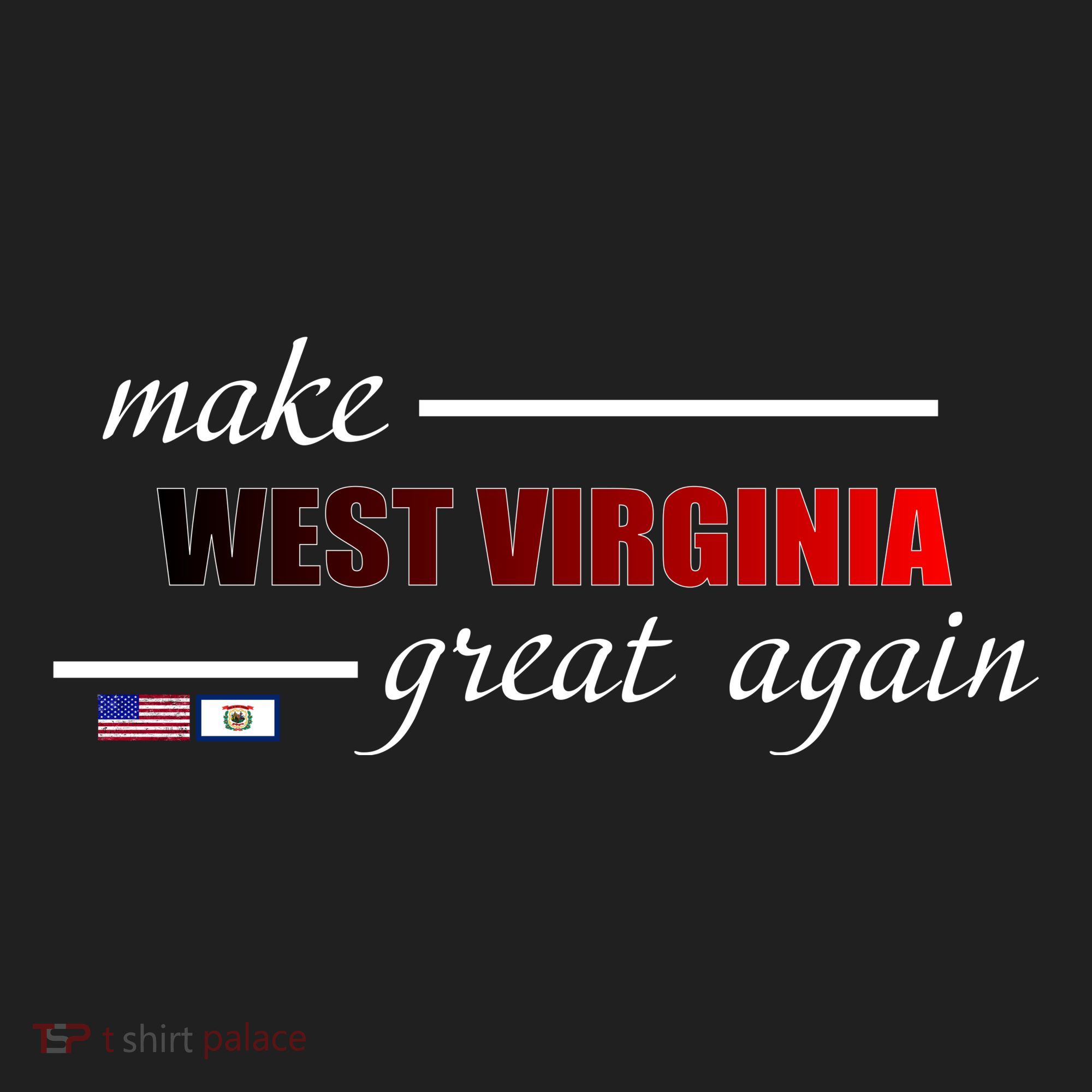 Make West Virginia Great Again Women's Sweatshirt