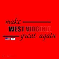 Make West Virginia Great Again Santa Hat thumb 1