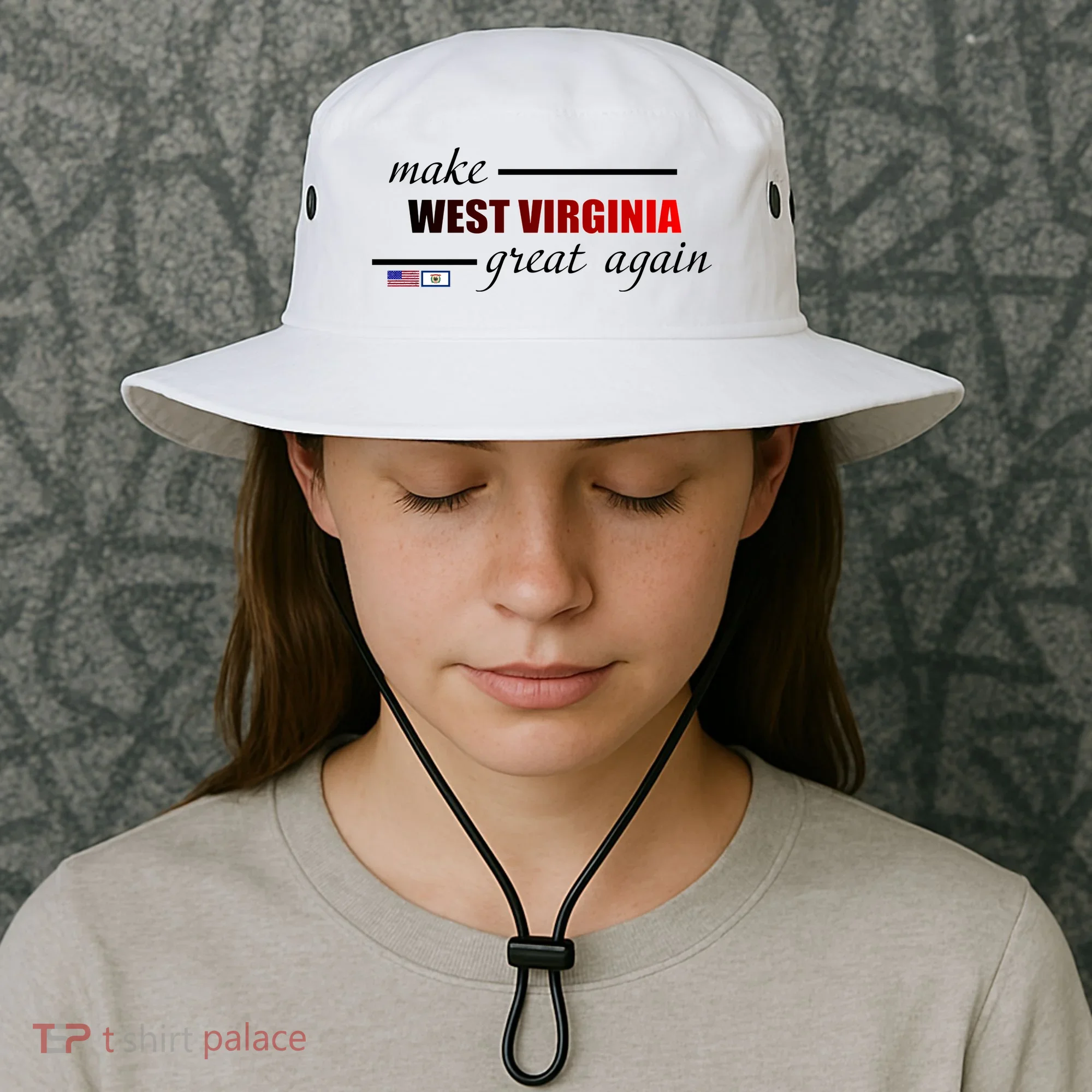 Make West Virginia Great Again Bucket Hat